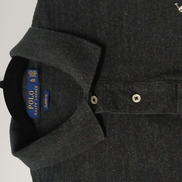 Polo by Ralph Lauren Black Men's Shirt, sz XL/TG, pre-owned good conditions - Picture 3 of 6